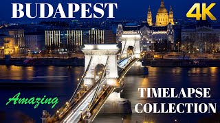 AMAZING TIMELAPSE COLLECTION FROM BUDAPEST - HUNGARY 4K GOPRO 9 2021