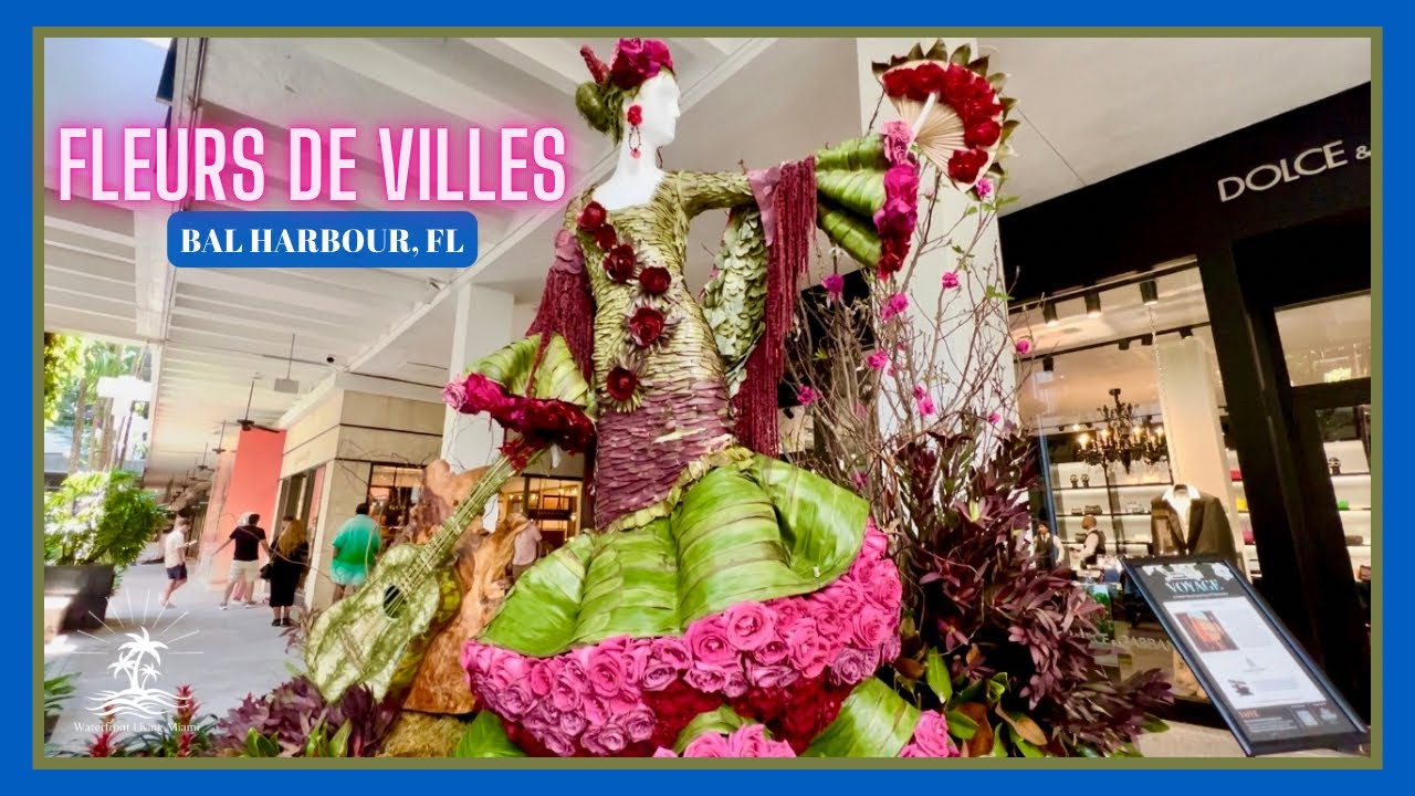 Explore an AMAZING Miami FLOWER SHOW at the Bal Harbour Shops - Fleurs de Villes: VOYAGE