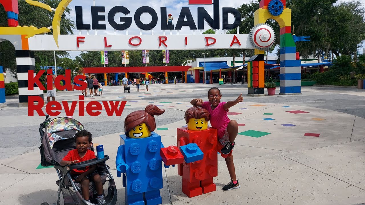 Legoland Movie Kids Review 2022! Luana and Ethan on kids Rides, attractions and the Waterpark!