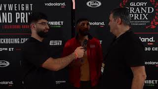 Glory heavyweight Grand-Prix interview: Bahram Rajabzadeh "Winnaar van toernooi is geen kampioen"