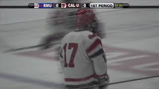 California Hockey vs RMU 10-9-18