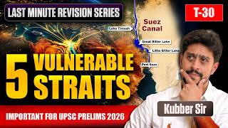 5 Chokepoints That Control Global Trade | Why These Straits Matter More | UPSC Prelims 2026 | IR