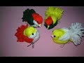 DIY Woolen Birds Wall Hanging for Home Decoration|Woollen Bird making|Jute Craft Idea