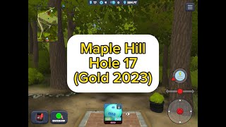 Maple Hill, Hole 17 (Gold 2023) : Disc Golf Valley