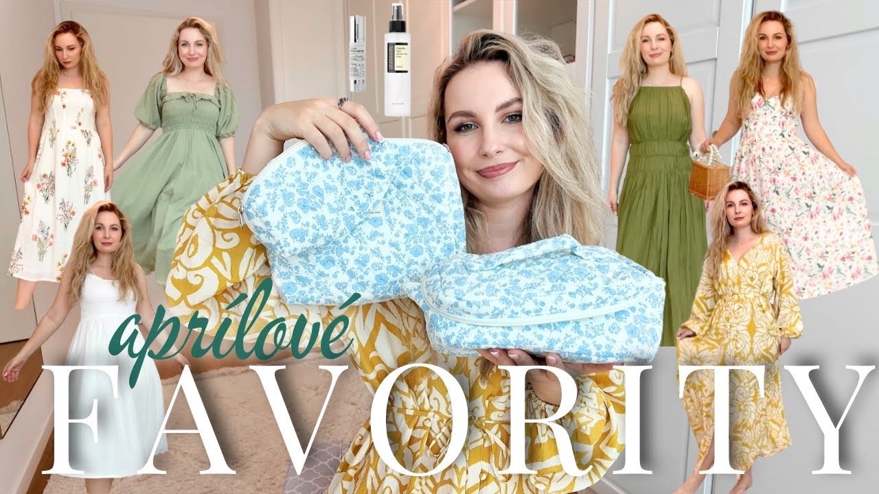 Obrovský Haul Šiat 👗| Aprílové Favority | PauliBeauty