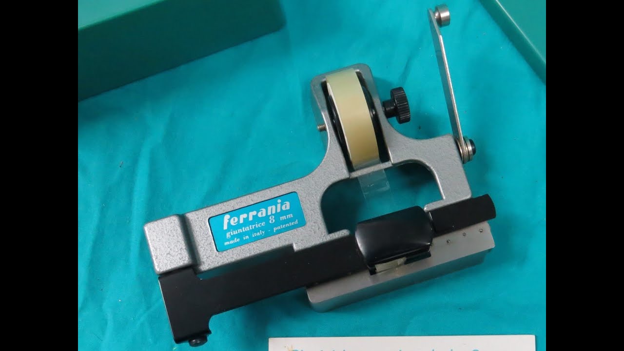 [Film2Digital #2] Riparare e Giuntare Pellicole 8mm con Giuntatrice Ferrania