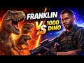 FRANKLIN VS 1000 DINO | INDIAN BIKE DRIVING 3D | #pjgames #indianbikedriving3d #franklinvsdinosaur