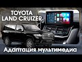 Toyota Land Cruizer 300 (OAE/USA) - русификация меню магнитолы, карта России, Сarplay и Android auto