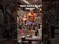 Exercise 9 Shrugs, 2 sets, 10-12 reps