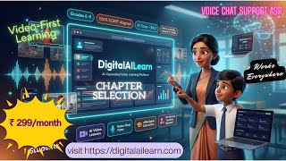 Learnhub Ai-Powered Digital Learning App For Students Voice Assistant, Video Lessons Scert 6 To 9