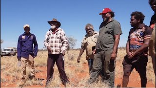 Reading the Country Project - Jerry Jangala on teaching rangers tracking skills