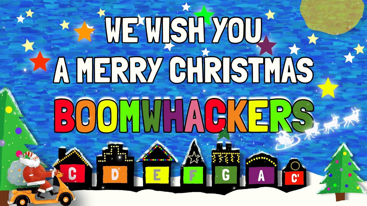 Желаем вам счастливого Рождества — Boomwhackers — Boomwhacker Play Along — Easy