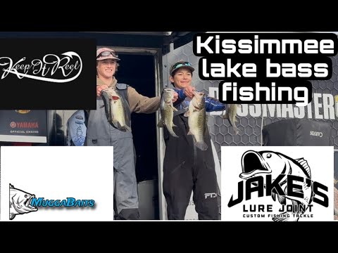 Kissimmee lake bass highschool tournament massive storm and big bass