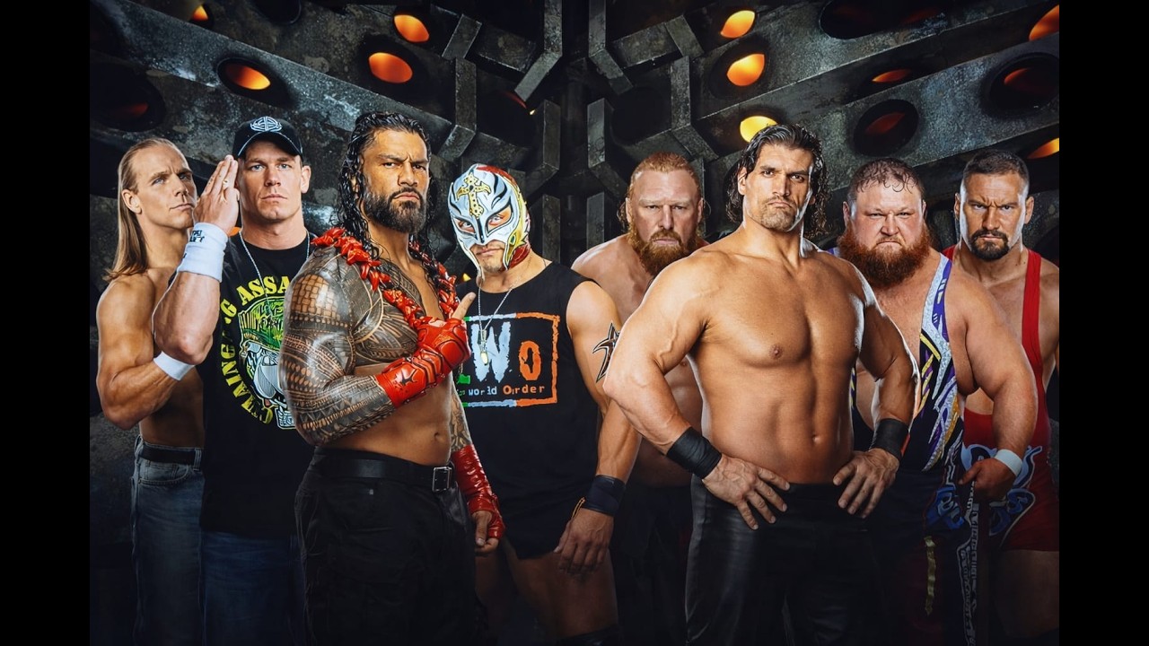 🔴LIVE : Team John Cena  vs. Team The Great Khali | WWE 2K25  FULL MATCH | Elimination Tag Team Match