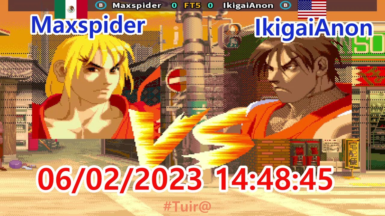 Street Fighter Alpha - warriors' dreams - Maxspider vs IkigaiAnon