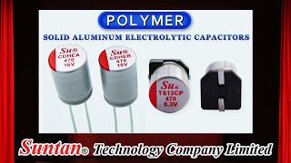 Su Suntan Solid Aluminum Electrolytic Capacitors Polymer