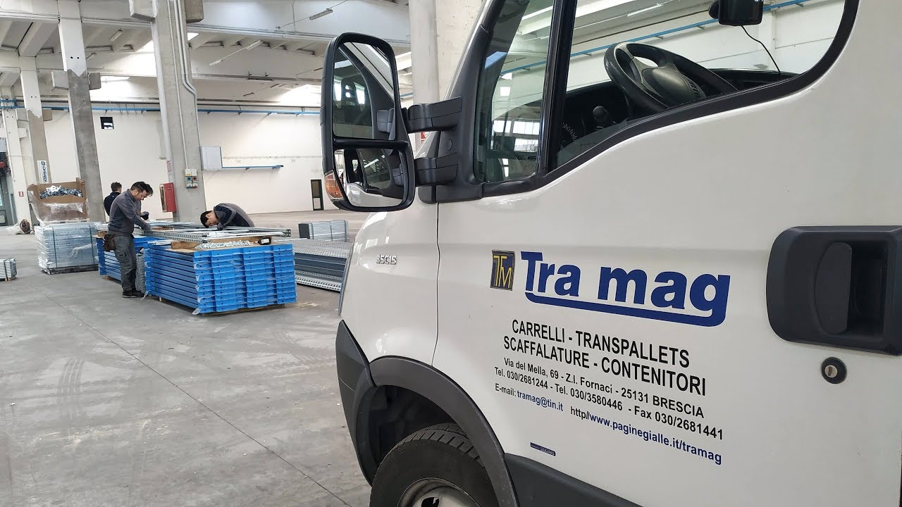 tramag scaffalature time lapse