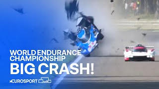 BIG CRASH! | Earl Bamber in 6 Hours of Spa | Eurosport