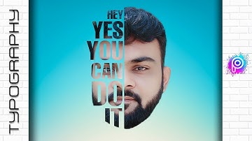 Face Text Picsart|Typography Tutorial|Picsart Word Editing