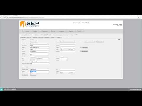 SEP Dealer Portal Demo 1