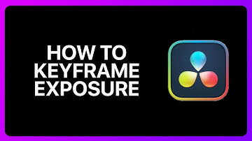How To Keyframe Exposure In Davinci Resolve Tutorial