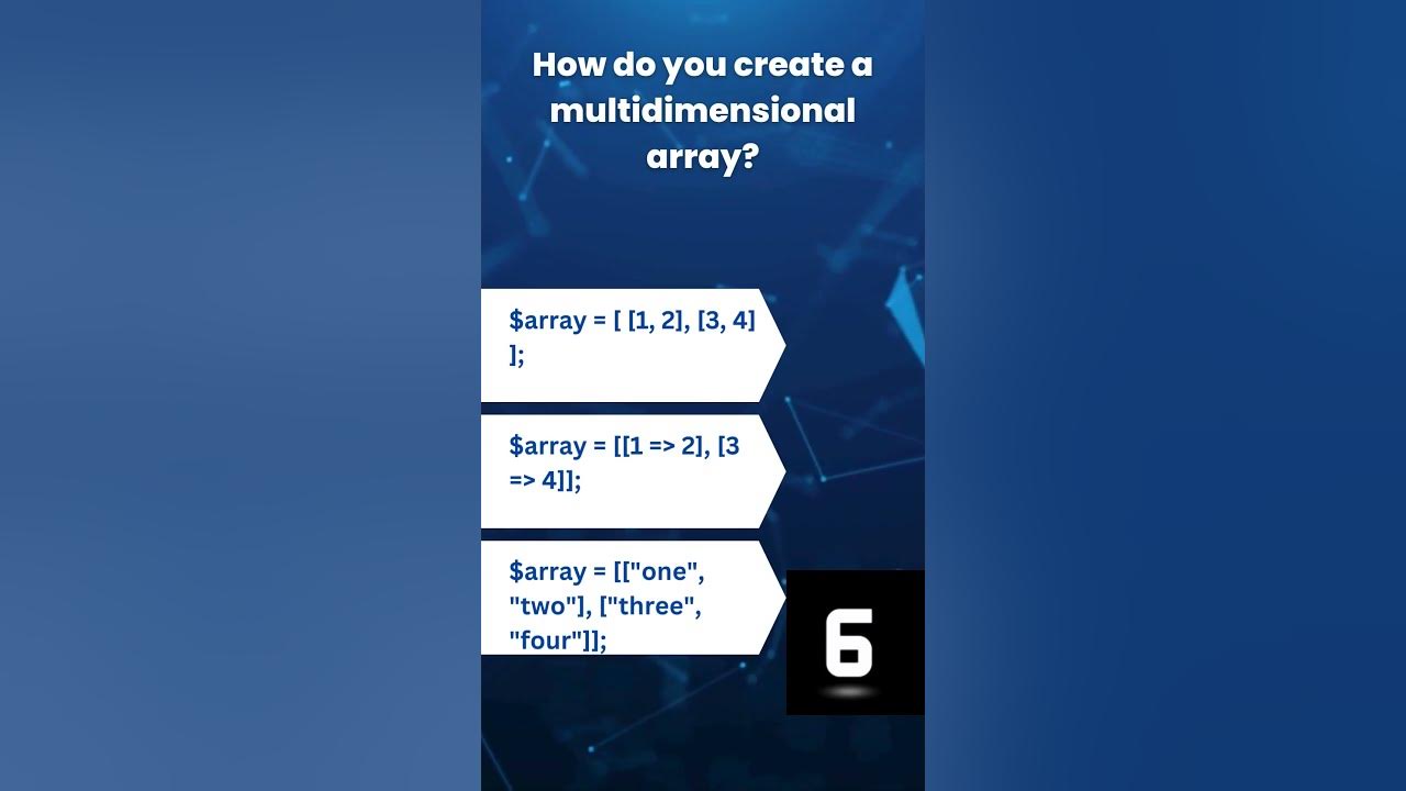 PHP Basics: Mastering Multidimensional Arrays - YouTube