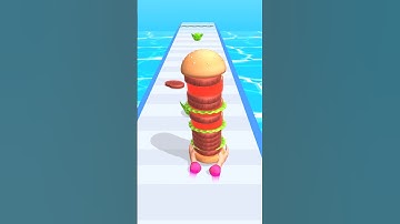 🍔🍔 Burger Stack Game 🍔🍔 | Android Gameplay #shorts #gaming #stack #viral #shortvideo