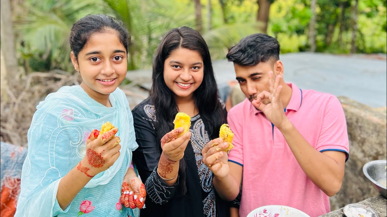 ননদ ভাবি মিলে যখন আম ভর্তা বানায়|Nadim Soha|