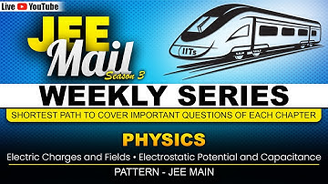 JEE Mail Physics -Main Pattern |Electric Charges and Fields, Electrostatic Potential and Capacitance