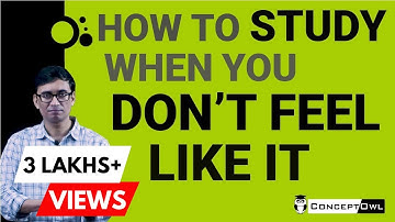 How to study when you don