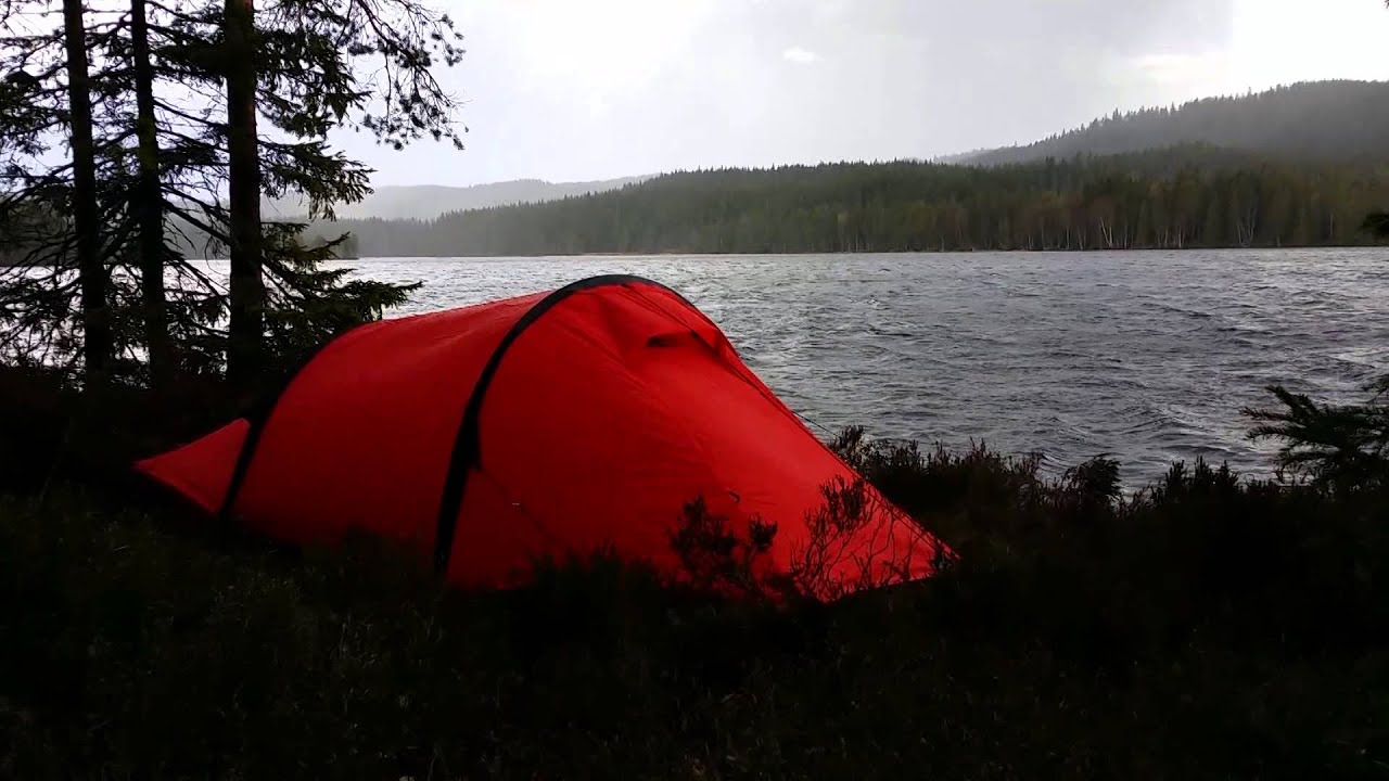 Bergans Trillemarka 2/Trysil 2 - In strong winds - YouTube