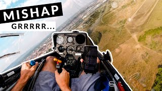 Landing without Landing Gear | Glider Mishap