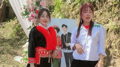 Lễ rước dâu của người dao đỏ thổi kèn đưa dâu vào nhà theo phong tục chính gốc của người dao 