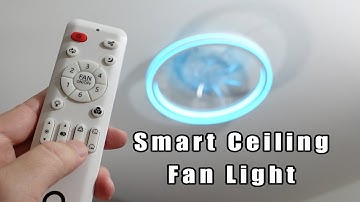 Lumary Smart Ceiling Fan Light (RGB + App Control) 💡