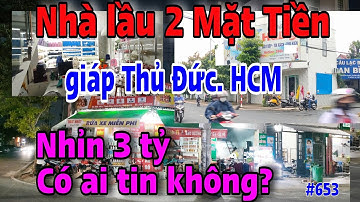 Góc 2 Mặt Tiền giáp Thủ Đức TPHCM. Nghe giá mà thèm cứ nghỉ 7 8 tỷ #653