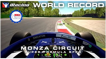 iRacing Super Formula Open | 2025 S3 Monza Circuit Qualifying World Record (1:27.519)
