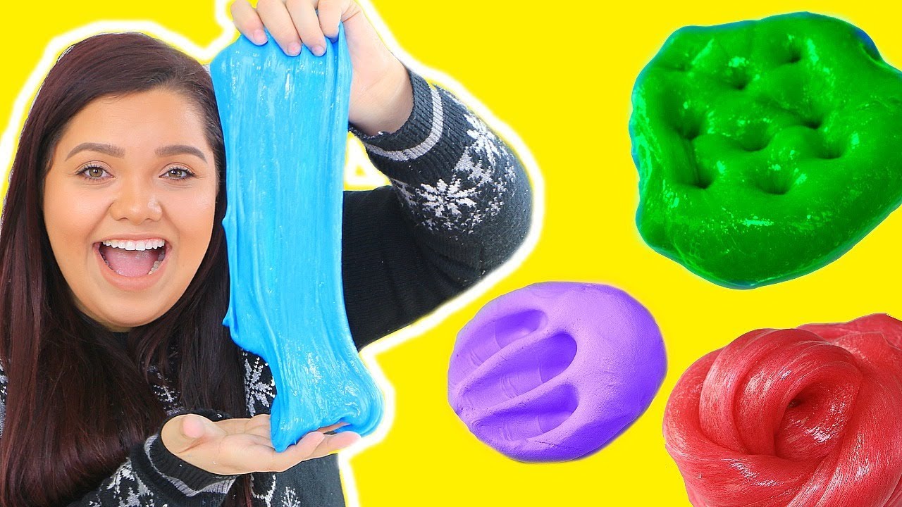 Best Diy Slime Recipes Without Glue Or Borax How To Make Glue Borax Free Slime