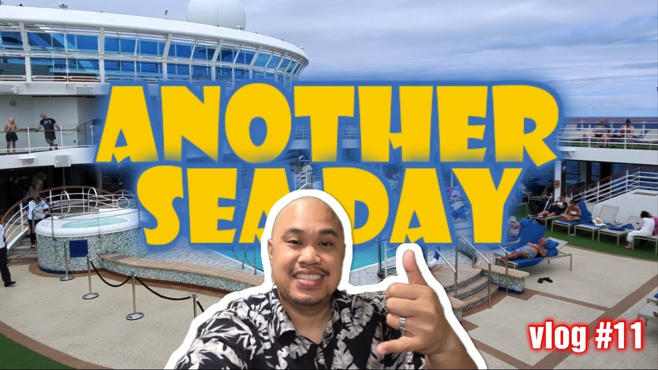 INSANE Tug-of-War at Sea! Emerald Princess Cruise Day 11 | Games, Food & Night Jacuzzi
