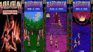 FULLSCREEN ATARI 8BIT XL XE BARBARIAN THE ULTIMATE WARRIOR Palace 2026 Vega Gaspar Miker GienekP REM