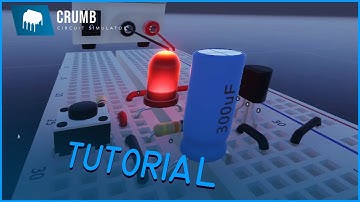 Tutorial DELAY TIME LED LIGHT in CRUMB Circuit Simulator