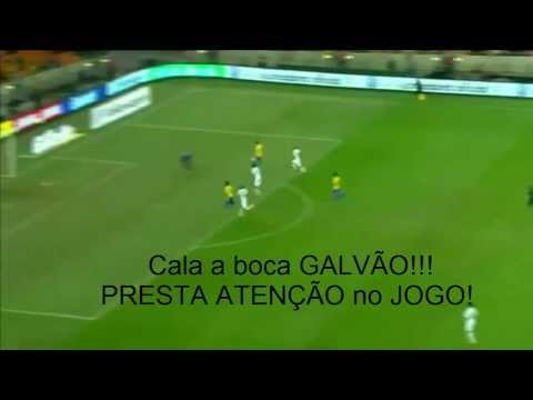 Galvão Bueno não vê o gol de Oscar! E não narra Brasil vs Africa do Sul 2014