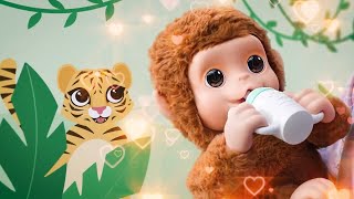 【ベイビーモンキー】 あかちゃんのおせわしましょ♪ ベイビーモンキー CM 6秒