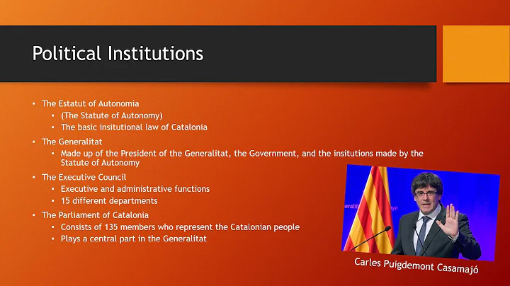 Political Structures and Institutions of Spain