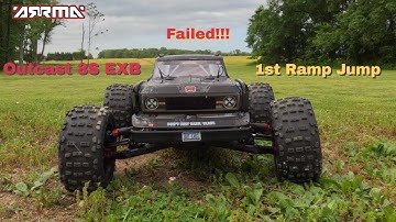 Outcast 8S EXB 1st Ramp Jump.  FAIL!!!