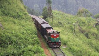 Kandy to Badulla Mix Train Arriving Diyathalawa 🇱🇰