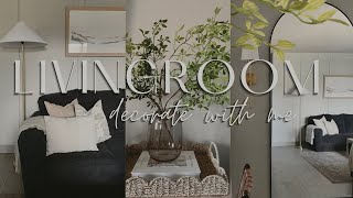 DECORATING MY LIVINGROOM WITH SUMMER DECOR + Decorate With Me 2024