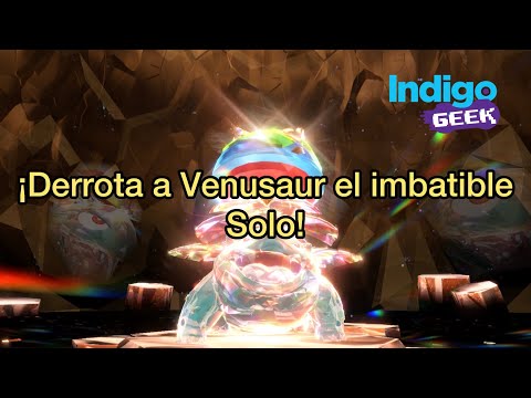 Derrotando a Venusaur el Imbatible solo