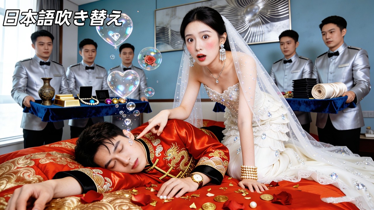 日本語吹き替え |契約結婚…のはずが？植物状態のイケメン夫が突然目覚めて、私を溺愛し始めた件💕 #恋愛 #日本語吹き替え #中国ドラマ #短編ドラマ #契約結婚