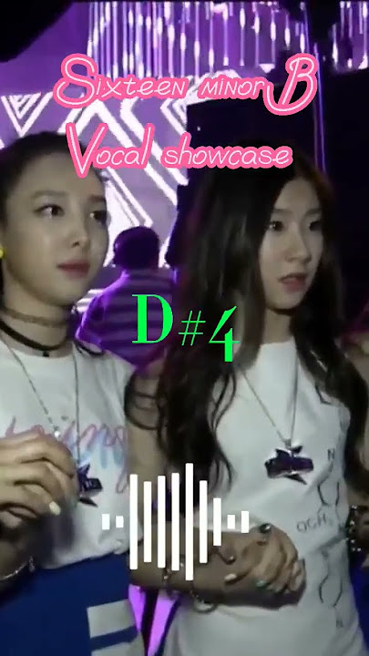 sixteen minor B vocal showcase #twice #kpop #shorts #fyp