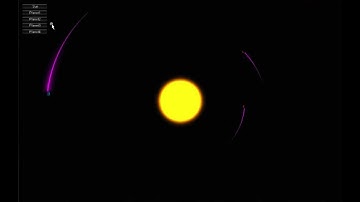 Unity3D planetary orbit simulation